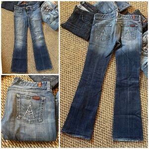 7’s for all mankind - Bootcut Jeans - Bundle of 2